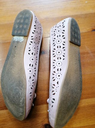 Ballerine donna traforate rosa