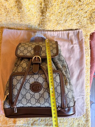 Mochila Gucci Beige y Marrón