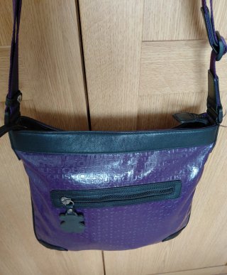 Bolso bandolera Tous Lindsay morado