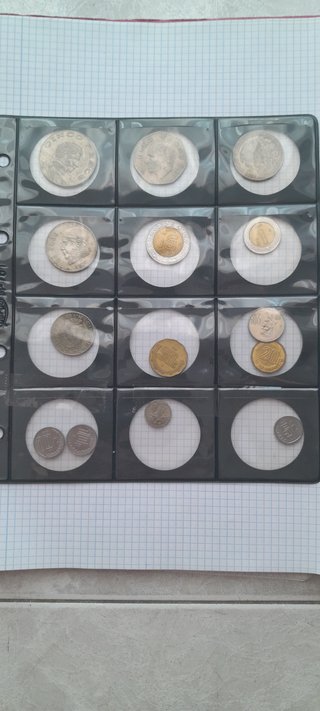 Lote 12 Monedas México Colección
