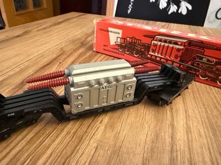 Vagón Marklin Tiefldewagen con Transformador