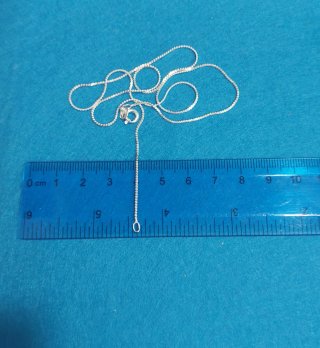 Cadena de 45cm de Plata de Ley