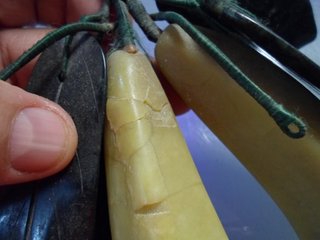 Figura de dos plátanos de jade