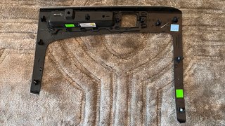 Audi SQ5 trim consola central aluminio S-Line OEM