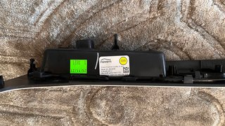 Audi SQ5 trim consola central aluminio S-Line OEM