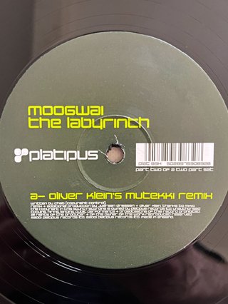 Moogwai "The Labyrinth" disco vinile techno trance