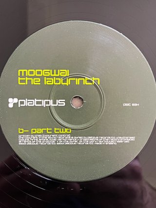 Moogwai "The Labyrinth" disco vinile techno trance