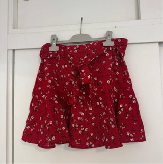 Falda pantalón estampada floral