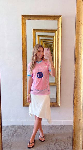 Camiseta FC Barcelona rosa S