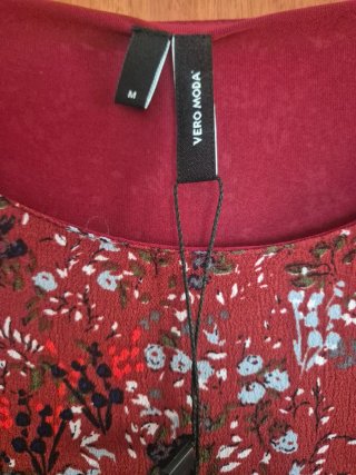 Vestido estampado t. M