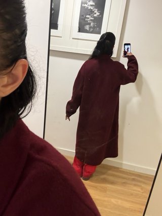 Abrigo Farhi by Nicole Farhi Rojo