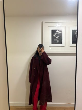 Abrigo Farhi by Nicole Farhi Rojo