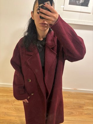 Abrigo Farhi by Nicole Farhi Rojo