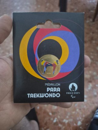 Medalla Taekwondo Paris 2024 Para