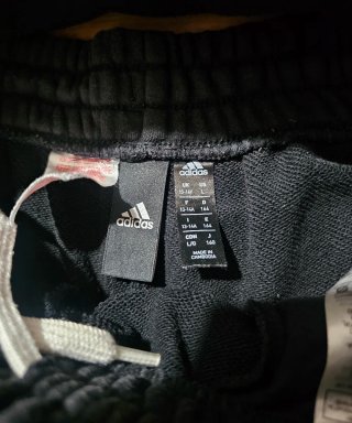 Conjunto Chándal Adidas Negro y Blanco