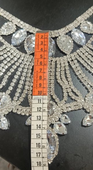 Conjunto Joyas Pedrería Plateado