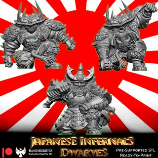 Equipo Infernal Dwarves Wargames
