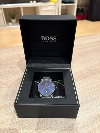 Reloj Hugo Boss Azul y Plateado