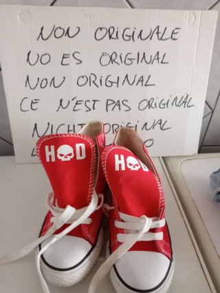 Scarpe Harley Davidson rosse n. 39