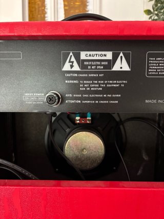 Amplificador de Guitarra DRIVE CD-100 Rojo