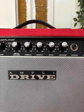 Amplificador de Guitarra DRIVE CD-100 Rojo