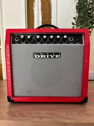 Amplificador de Guitarra DRIVE CD-100 Rojo
