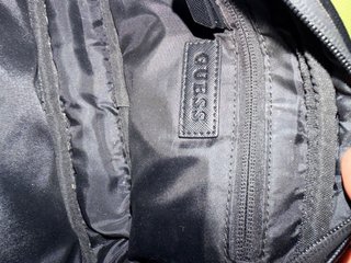 Borsello Guess uomo nero/grigio