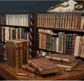 Lote de Libros Antiguos y Objetos de Colección
