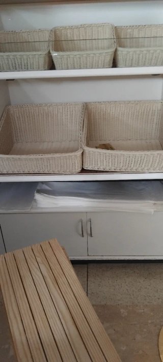 Ceste in vimini per panetteria, varie misure