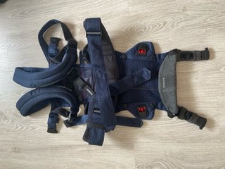 Mochila BabyBjörn Harmony Airy Mesh Azul
