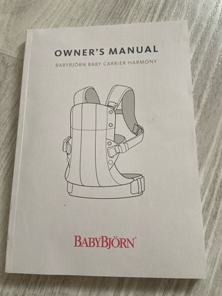 Mochila BabyBjörn Harmony Airy Mesh Azul