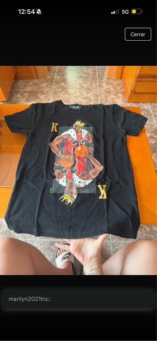 Camiseta Nike King Basketball Talla M