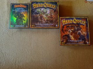 Heroquest y Expansiones (Pack Misiones)