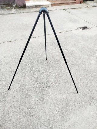Trípode pesaje carpfishing
