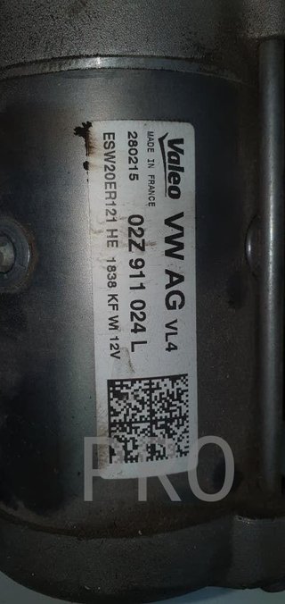 motor de arranque grupo vag usado