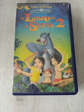 VHS El Libro de la Selva Disney Clásicos