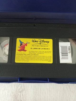 VHS El Libro de la Selva Disney Clásicos