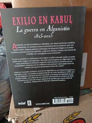 Exilio en Kabul, la guerra en Afganistán 1813-2013