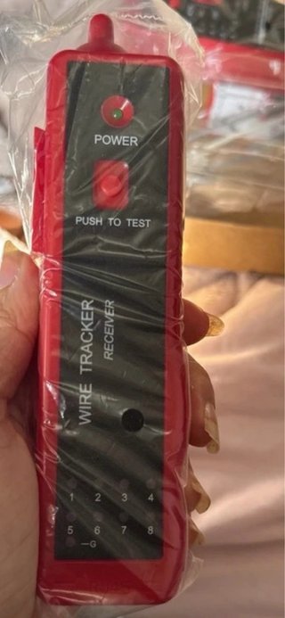 Rastreador de Cables y Comprobador de Red RJ45