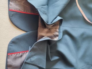 Traje azul petroleo 42 boda nuevo