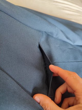Traje azul petroleo 42 boda nuevo