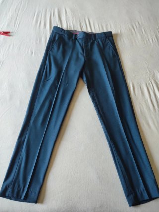 Traje azul petroleo 42 boda nuevo