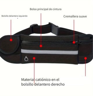 Riñonera deportiva unisex