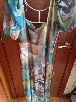 Vestido Zara Disney Bambi Talla M