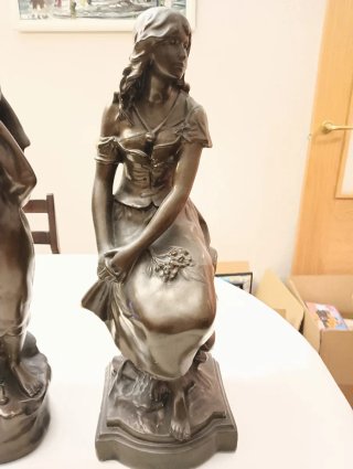 Estatuas de escayola