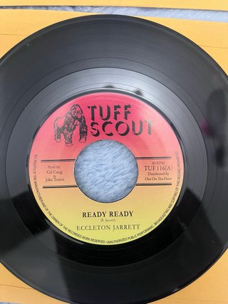 Lote 4 Vinilos 7 Reggae Dancehall Tuff Scout