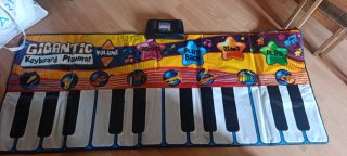 Tappeto Piano Gigante Tastiera Musicale
