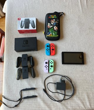 Nintendo Switch + Accesorios + Juegos