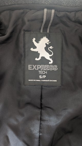 Abrigo tipo Gabardina gris Zara Talla S