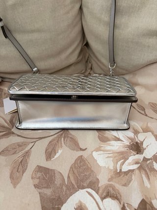 Michael Kors Tracollina Argento Intrecciata
